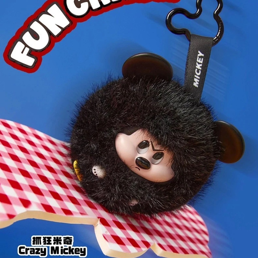 AUTHENTIC MINISO Mickey Fun Crash Series - “Angry” Mickey